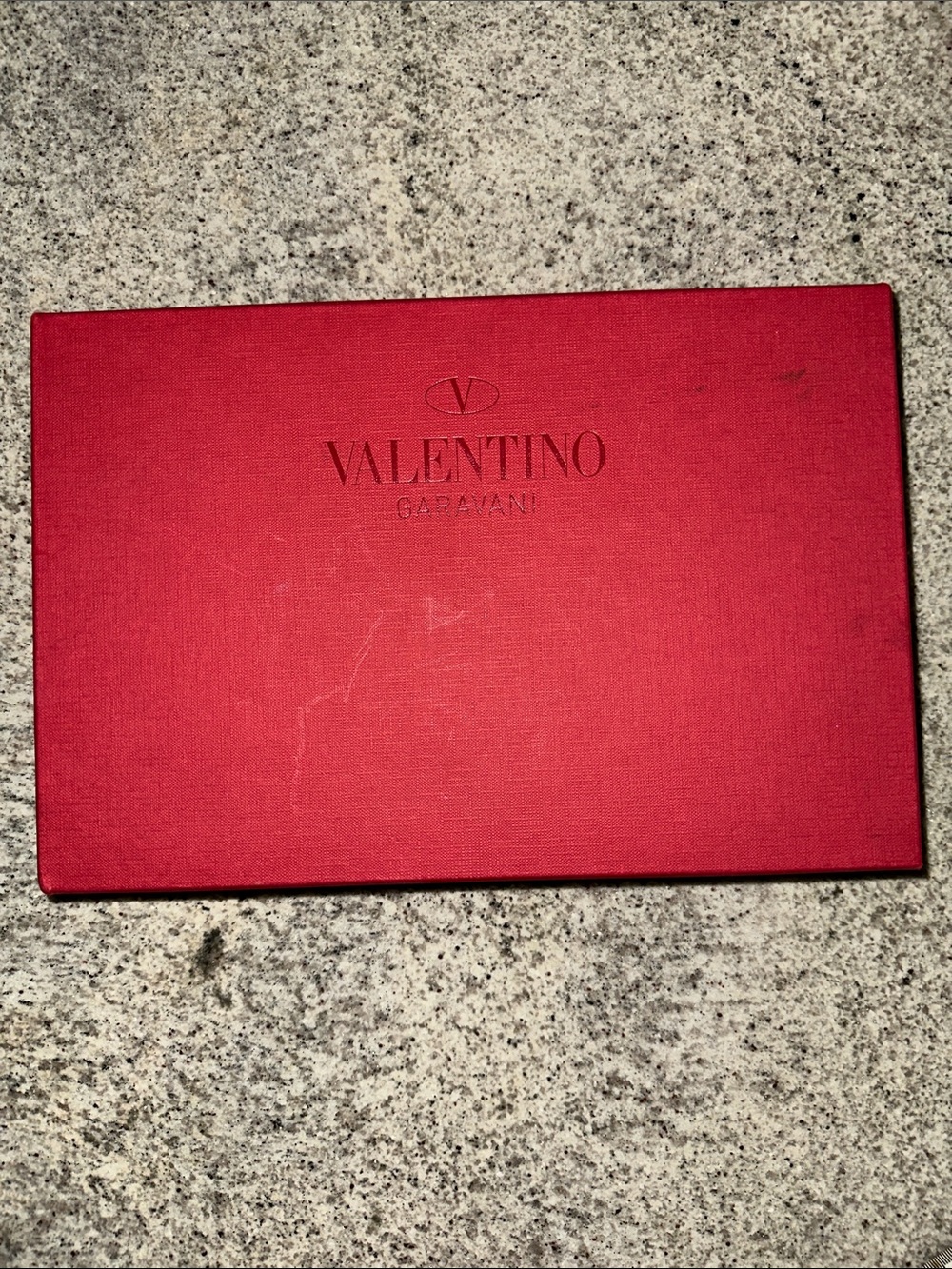 Valentino Garavani Red Sunglasses Accessories Box